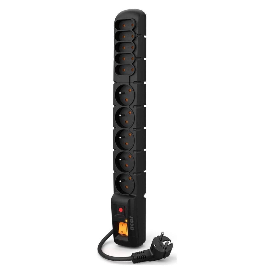 HSK S10 Verlängerungskabel 10 AC-Ausgänge Indoor/Outdoor (10x, CEE 7/3, 3 m) (ALP-ACARS10---03)