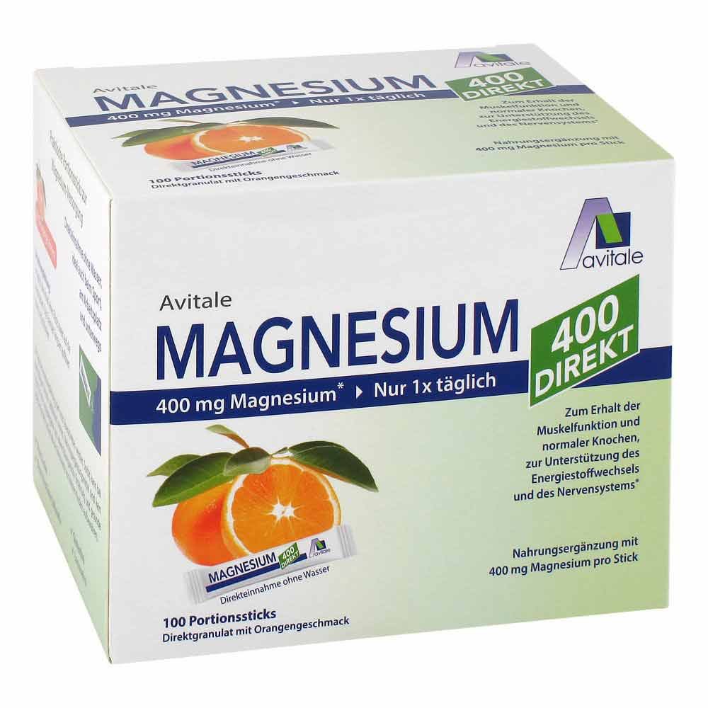 Avitale GmbH Magnesium 400 direkt Orange Portionssticks 15529918