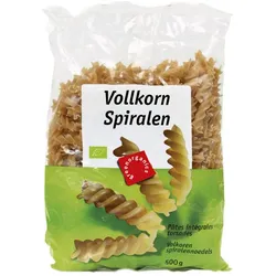 Spiralen aus Vollkornmehl