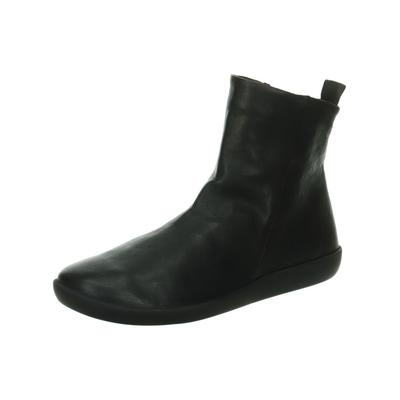 Stiefelette THINK "Think Stiefelette Nappaleder", Damen, Gr. 42,5, schwarz, Nappaleder, Schuhe Stiefelette