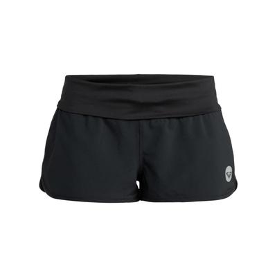 Boardshorts ROXY "Endless Summer 2", Damen, Gr. L, US-Größen, grau (anthrazit), Obermaterial: 55% Microfaser, 37% Microfaser, 8% Elasthan., Badehosen