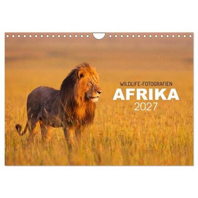 Afrika Wildlife-Fotografien (Wandkalender 2027 DIN A4 quer), CALVENDO Monatskalender