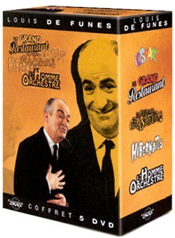 Edouard Molinaro - Coffret De Funès 5 DVD : Oscar / La Folie des grandeurs / Hibernatus / L'Homme orchestre / Le Grand restaurant [FR Import] - Preis vom 07.10.2026 11:45:10 h