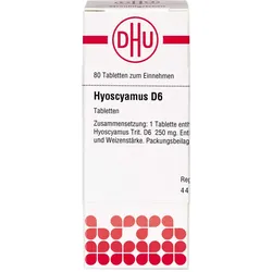 Hyoscyamus D 6 80 ST