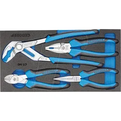 GEDO 1500CT1-142 - Zangen-Sortiment in Check-Tool-Modul