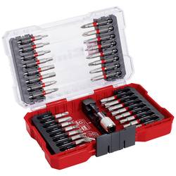 Einhell 118903 Bit-Set 33teilig Spanner, Tamper Torx, Tri-Wing, PH, PZ, TORQ, Schlitz Schnellwechselfutter, Haltefunktion