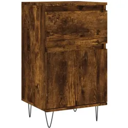 vidaXL Sideboard Räuchereiche 40x35x70 cm Holzwerkstoff