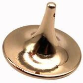 Modern Mode Marketplace Metal Totem Spinning Top Fidget Toy For Stress Relief gold