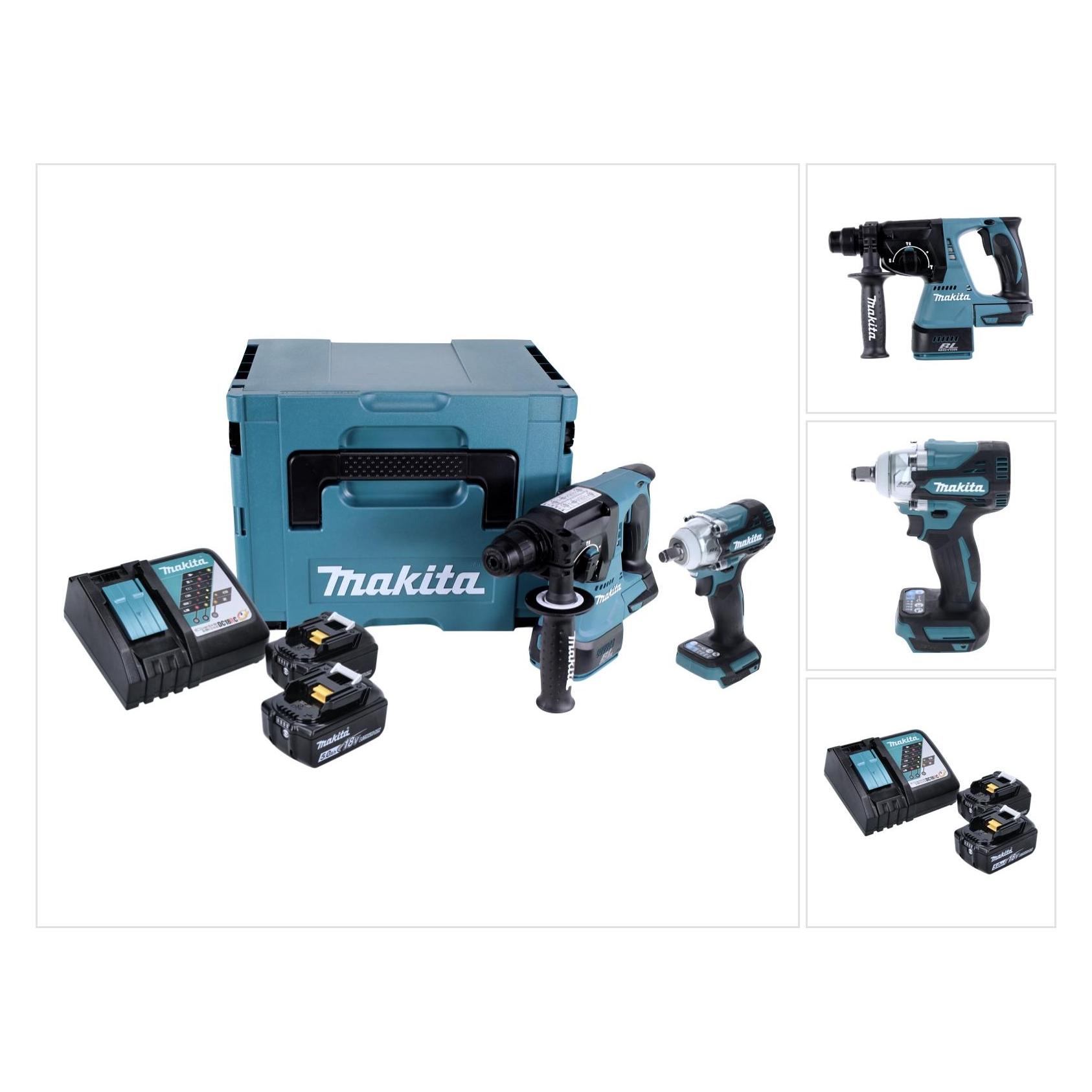 Makita DLX 2372 (Bohrhammer, Schlagschrauber) (DLX2372TJ)