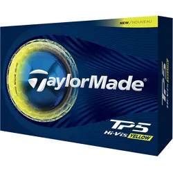 TaylorMade Golfbälle TP5 - 12er Pack, gelb