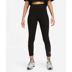 NIKE Sportswear Classics High-Waist 7/8-Leggings Damen 010 - black/sail XS