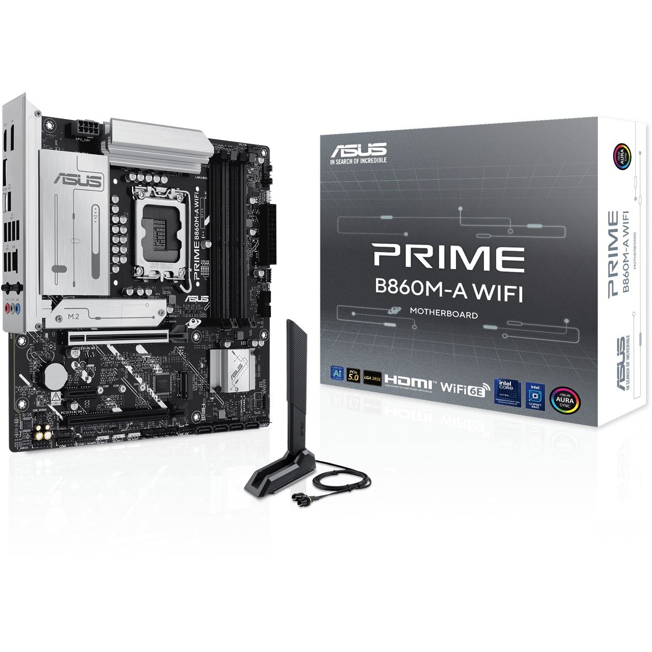 Asus Prime B860M-A WIFI Intel B860 So.1851 DDR5 mATX Retail