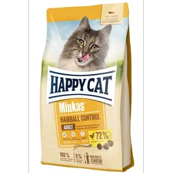 HAPPY CAT Minkas Hairball Control Geflügel Katzentrockenfutter 1,5 Kilogramm