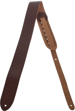 "Levys Leather Strap 2"" BRN Marron"