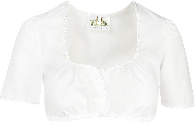 WENGER Dirndlbluse HUBERTA weiss   36 36
