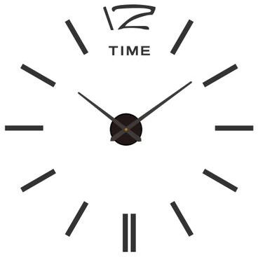 Uplift Picks Large 3D Wall Clock With Luminous DIY Numbers And Silent Movement 08 3 D 51 Inch (190cm)