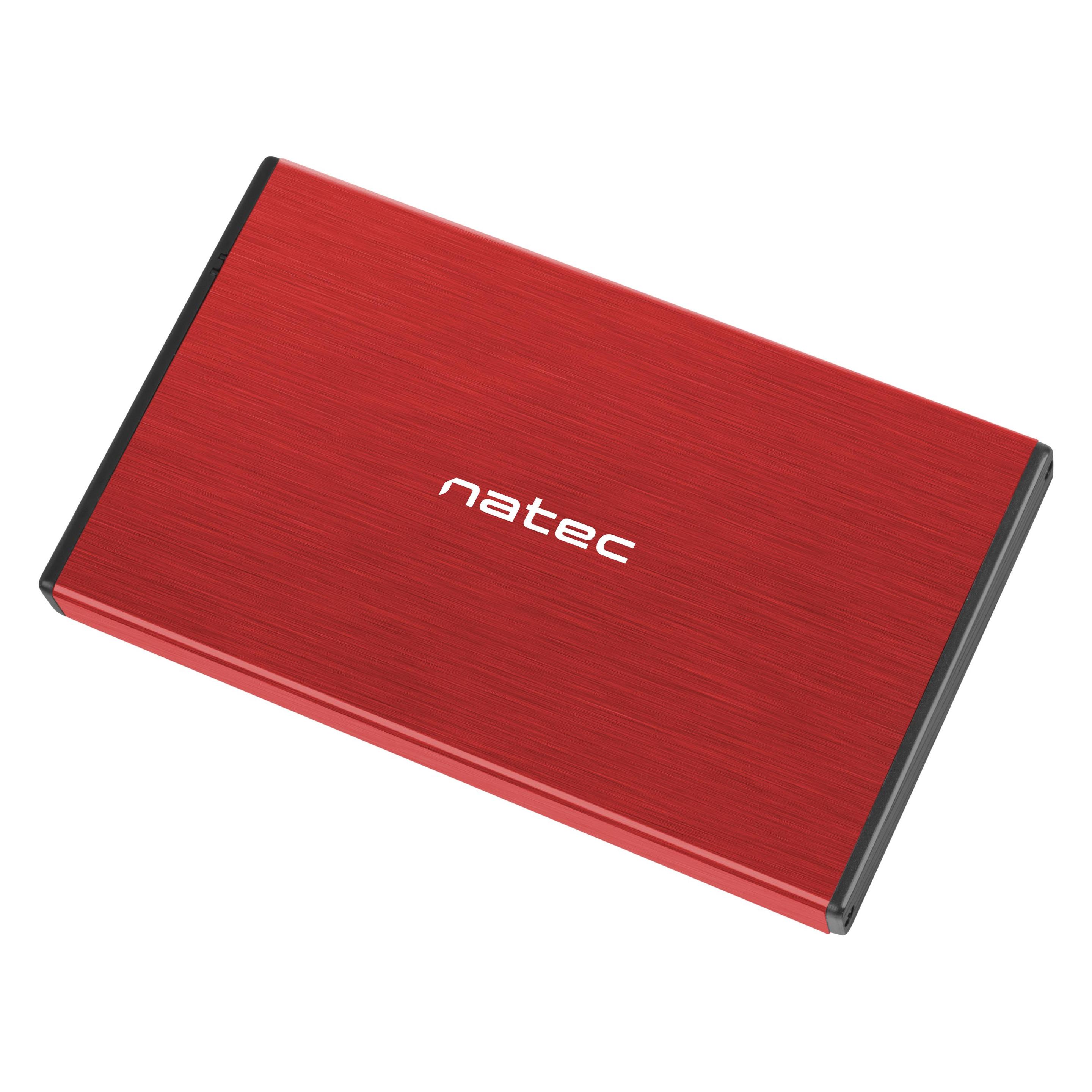 Natec Rhino GO HDD / SSD-Gehäuse 2.5 Zoll (2.5") (NKZ-1279)