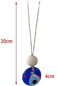 Inspire Select Turkish Evil Eye Wall Hanging Decor Blue Glass Protection Charm Home Gift 1