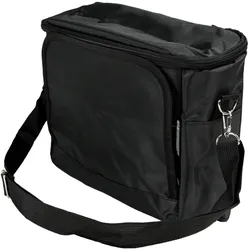Vielseitiger Autositz-Organizer mit integrierter Kühltasche, schwarz – Rücksitz Organizer für Ordnung & Frische auf jeder Fahrt