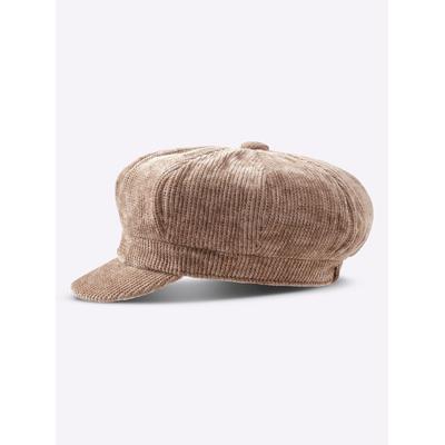 Schirmmütze CASUAL LOOKS, Damen, braun (schlamm), Kunstfaser, Mützen