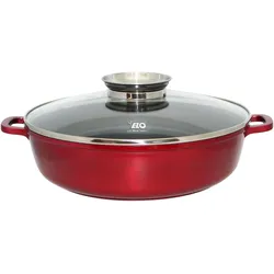 ELO Servierpfanne Ø28cm Rubino, Pfanne + Kochtopf, Rot