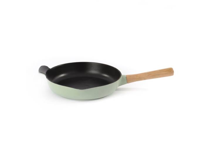 Poêle fonte de fer vert 26 cm - Ron