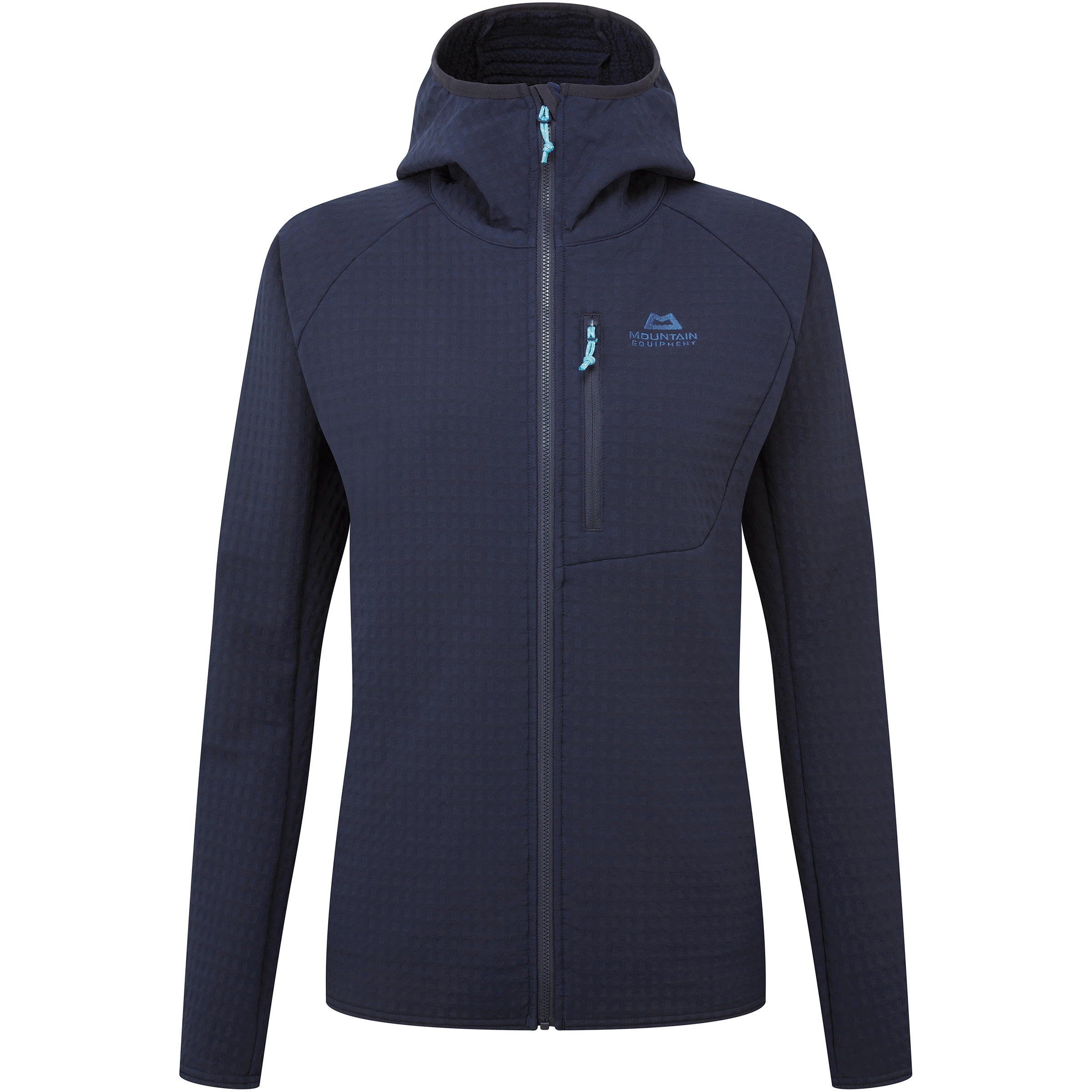 Mountain Equipment Shroud Damen Fleecejacke blau Größe M Trekking Elastisch