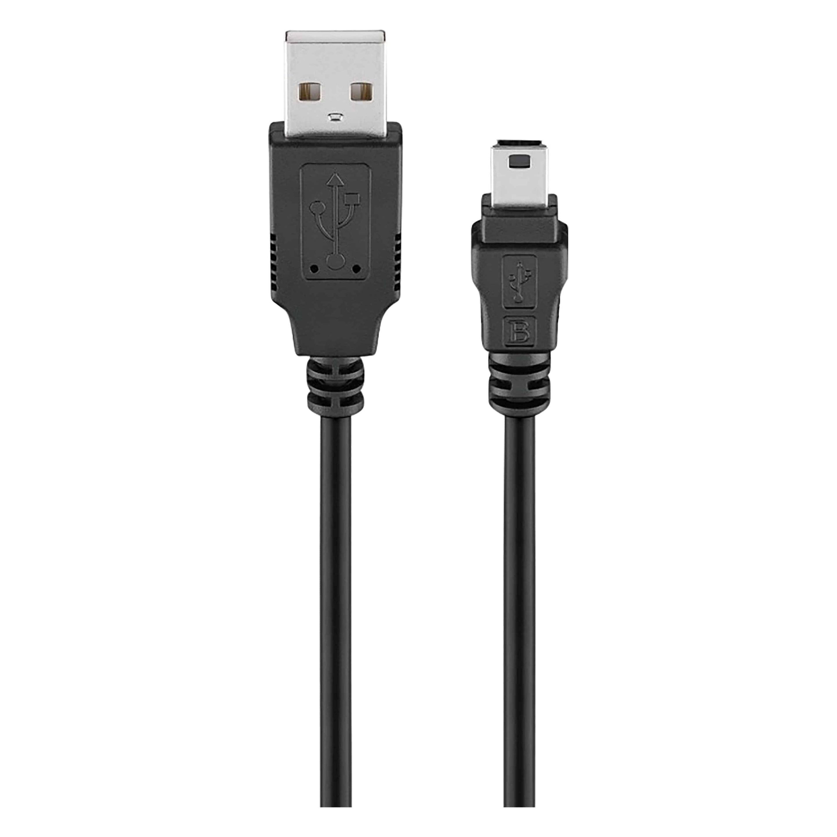 Goobay USB A - Mini USB B (5 m, USB 2.0) (77165)