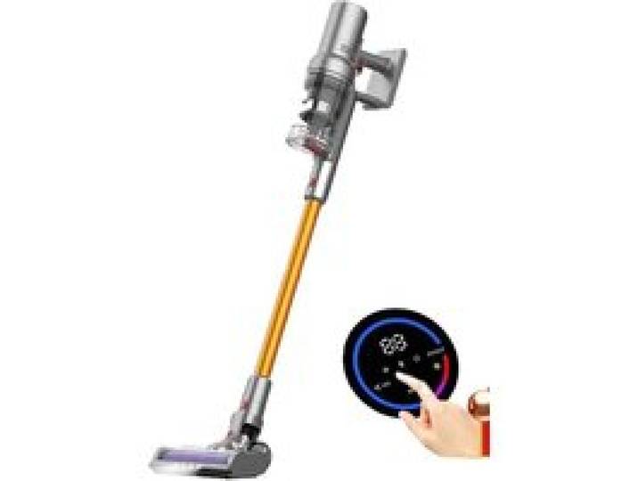 Aspirateur à balai sans fil capteur de poussière intelligent écran LED