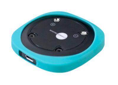 Ratiotec Ladestation CONNECT Pager Base, für stapelbare CONNECT Pager, mit Magnethalterung, Netzbetrieb, türkis
