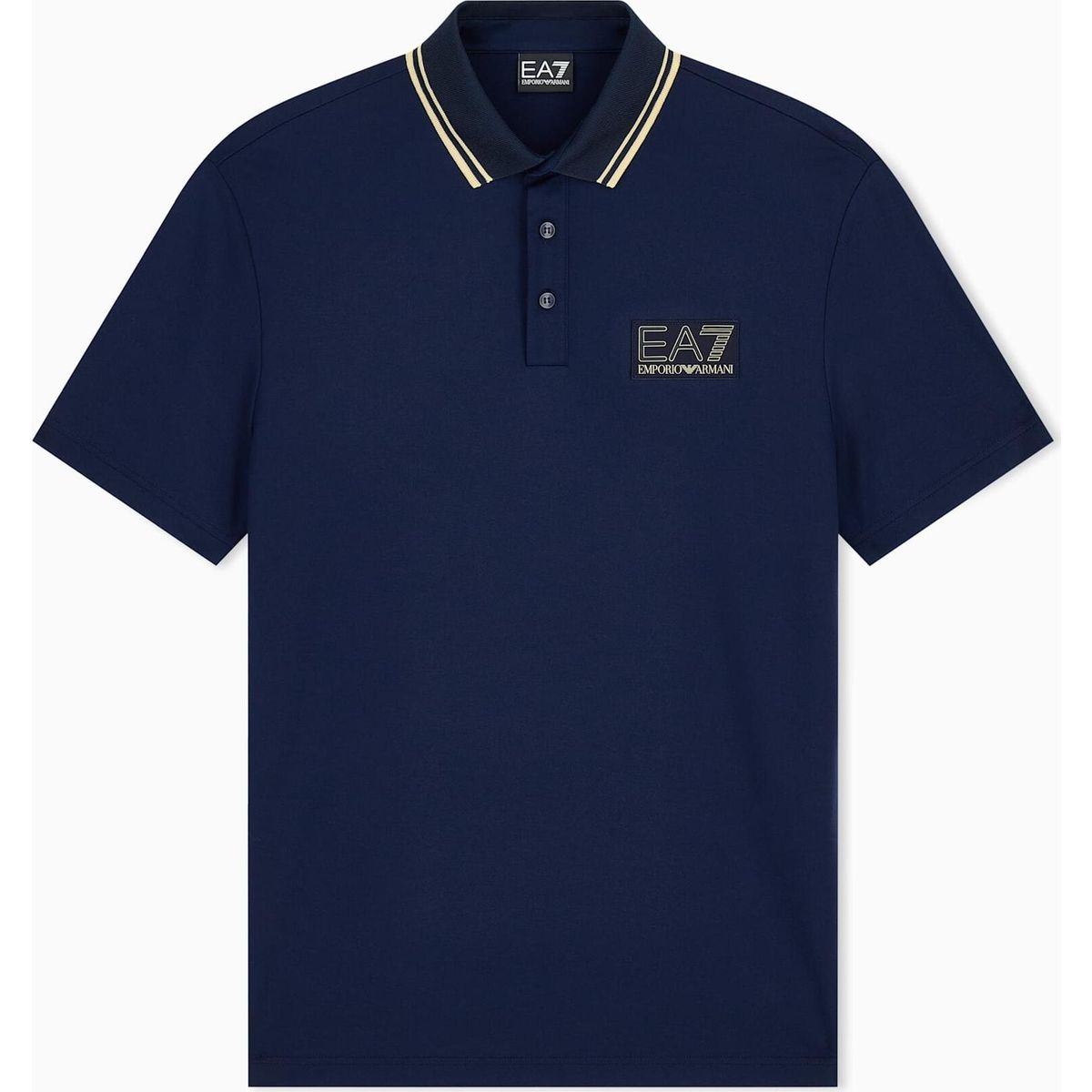 EA7 Train Premium Label M Polo SS VI PA - Train Premium Label M Polo SS VI PA armani blue (UB102) M 7M002241 AF13739-UB102-M