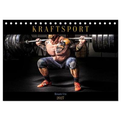 Kraftsport (Tischkalender 2027 DIN A5 quer), CALVENDO Monatskalender