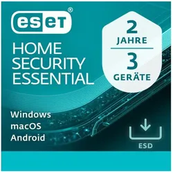 ESET ESD HOME Security Essential 3 Users 2 Years (1x), Optischer Datenträger