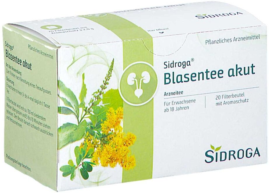 Sidroga Tee Blasentee akut 20stk