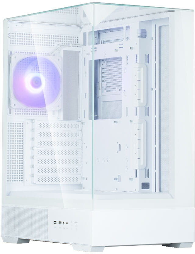 Zalman P40 Prism PC-Geh&auml;use, ATX - Weiss
