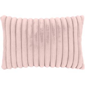 Magma-Heimtex Kissenbezug Raya, 15882053, altrosa, Fellimitat aus Polyester, 40x60 cm