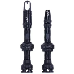 BBB CYCLING Tubeless Ventil BTI-160 | 2 Stück | 40 mm | schwarz