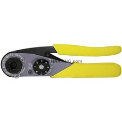 HARTING 4-Kerb Crimpzange für Kontaktart: gedrehte D-Sub Crimpkontakt Querschnitt 0,09mm² - 0,82mm² / AWG28 - AWG18 - 1 09990000501
