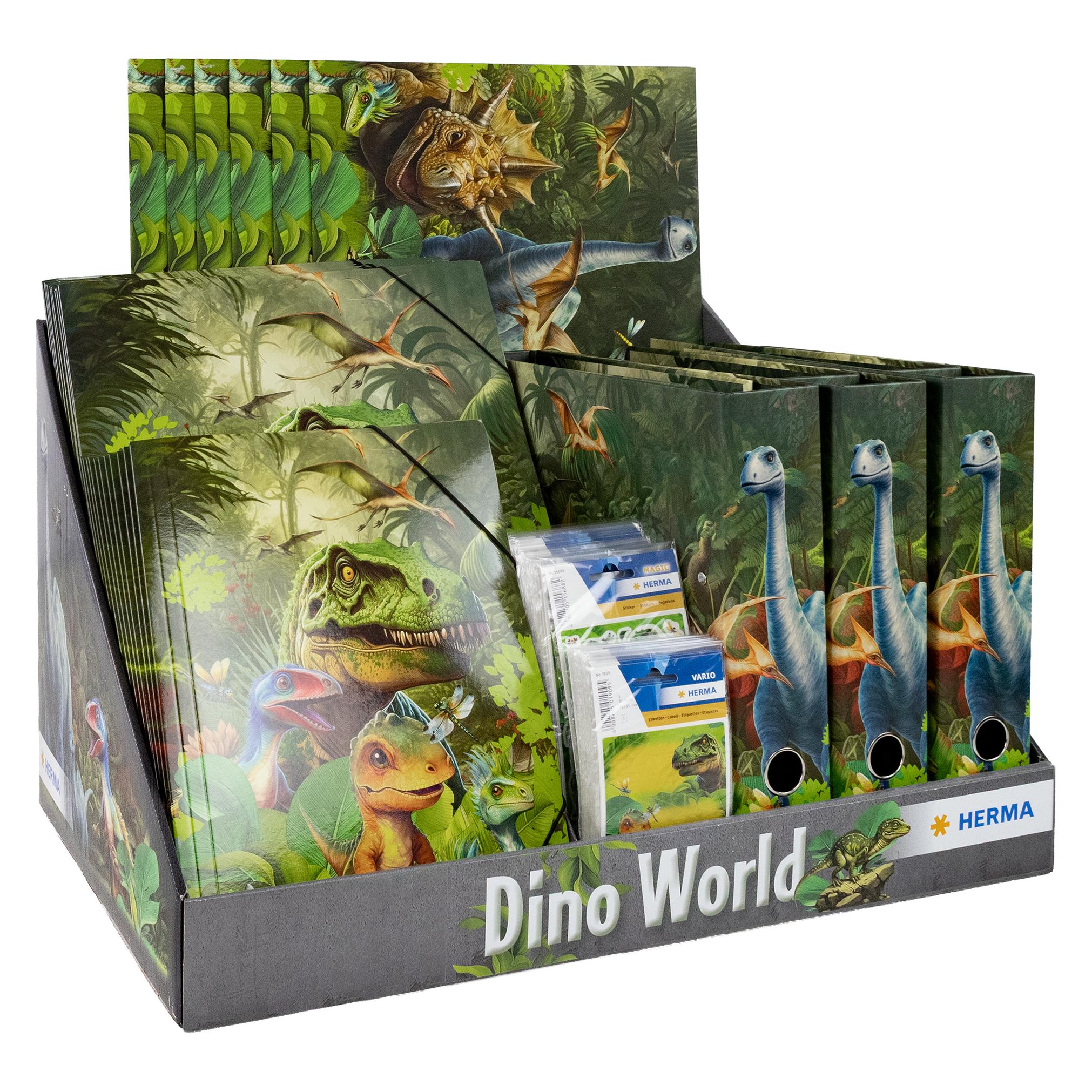 Herma Warenpaket Dino World sortiert (20164)