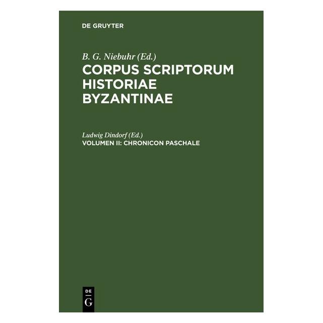 De Gruyter Corpus scriptorum historiae Byzantinae. (Griechisch, Hardcover) (67781587)