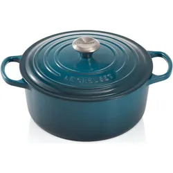 Le Creuset Signature, Pfanne + Kochtopf, Blau