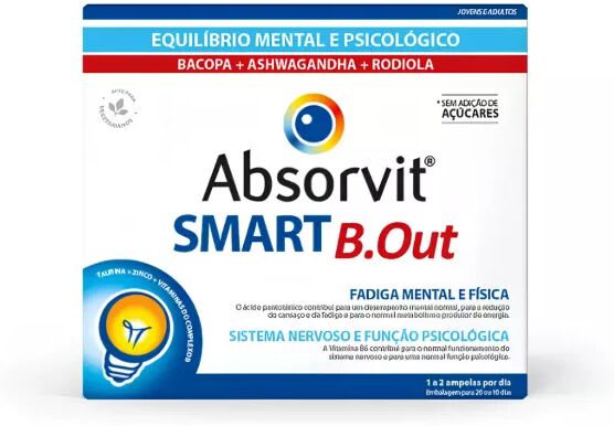 Absorvit Smart B..Out 10mlx20 Ampolas