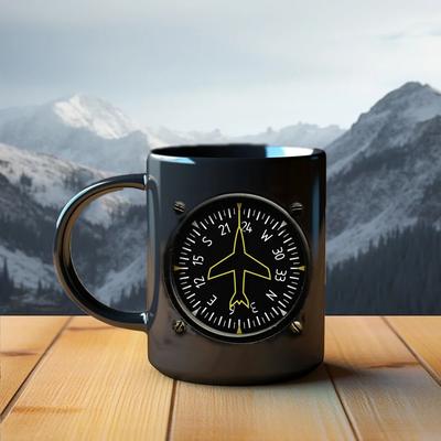 Uplift Picks Spaceship Instrument Panel Ceramic Coffee Mug Sci Fi Novelty Cup 08 301 400 Ml