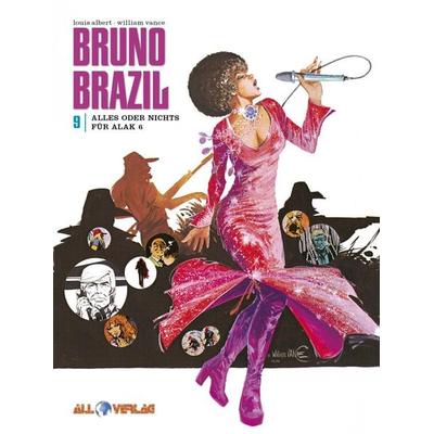 Bruno Brazil 09, Gebundene Ausgabe von Louis Albert,William Vance, All Verlag, 978-3-96804-026-4