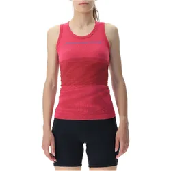 UYN Crossover ärmelloses Laufshirt Damen rose/sofisticated red XL