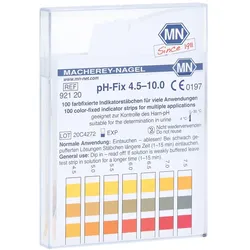 Ph-fix Indikatorstäbchen pH 4,5-10 100 St
