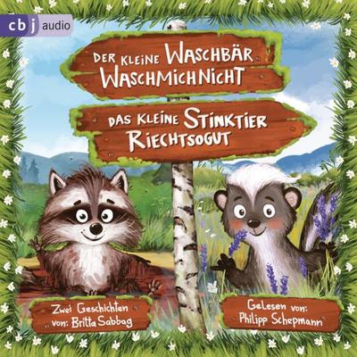 Der kleine Waschbär Waschmichnicht und Das kleine Stinktier Riechtsogut - , Audio, 9783837151350