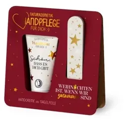 la vida Handpflege-Set Weihnachten (Handcreme + Nagelfeile)