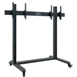 Hagor comPROnents® Standsystem mobil für 2 Displays 55-65 Zoll