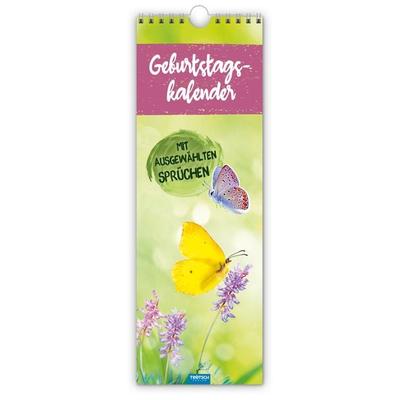 Trötsch Wandkalender Geburtstagskalender mit ausgewählten Sprüchen